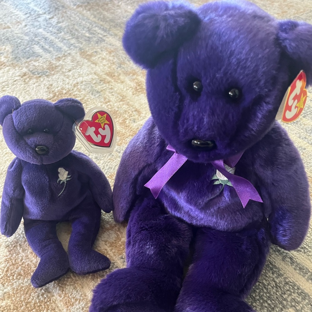 Princess Diana Beanie Baby & Beanie Buddy